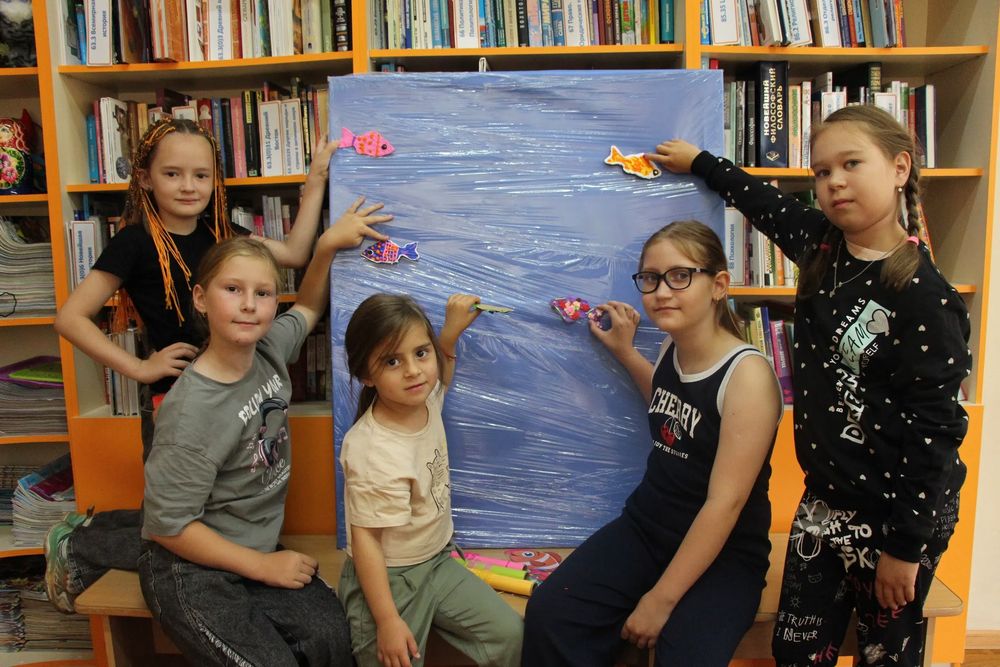 Read more about the article Книжные рыбки : плывем по страницам